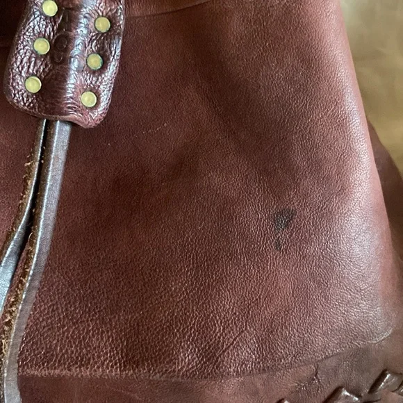 A.S 98 leather bucket bag